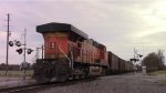 BNSF coal train DPU